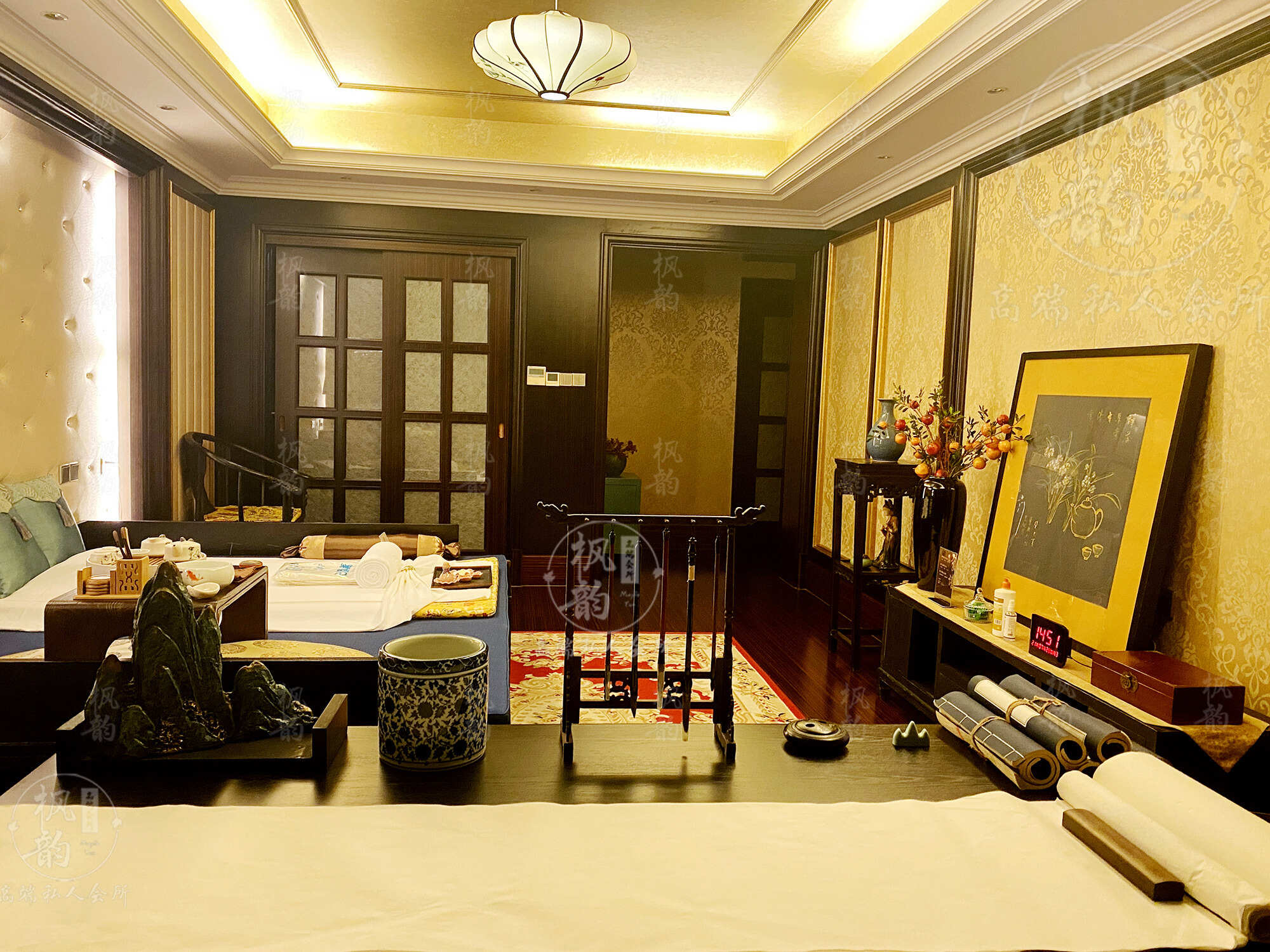 广州宝安区大型会馆,店内装修的很好,服务态度也好